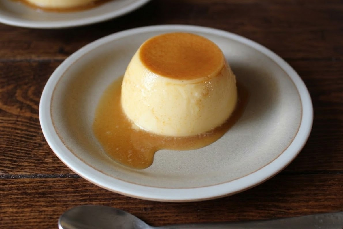 【きな粉レシピ】歯が弱くても食べやすい高タンパクきな粉プリンの完成写真